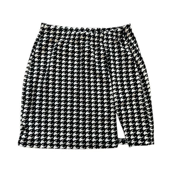 SHEIN Houndstooth Skirt, XS - Picture 1 of 4